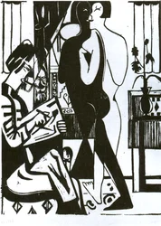 Pittore e modella